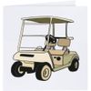 'Golf Buggy' Blank Greeting Card (GC00007320)