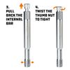 Powerbuilt 14mm Back Tap Thread Repair Tool - 640811