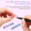 Nail Stand Set for Painting & Display Reusable Sticky Putty & Magnetic Tools