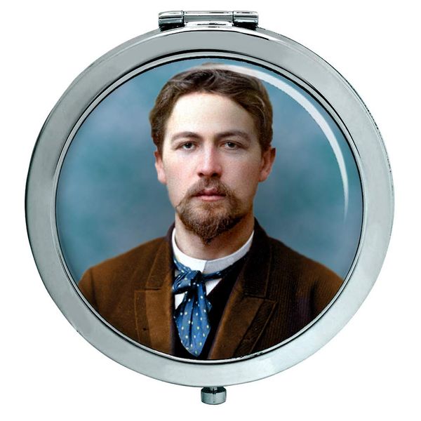 Anton Chekhov Compact Mirror