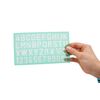 Westcott 02145 Letter Stencil Guide Set, Assorted, 4 Pack