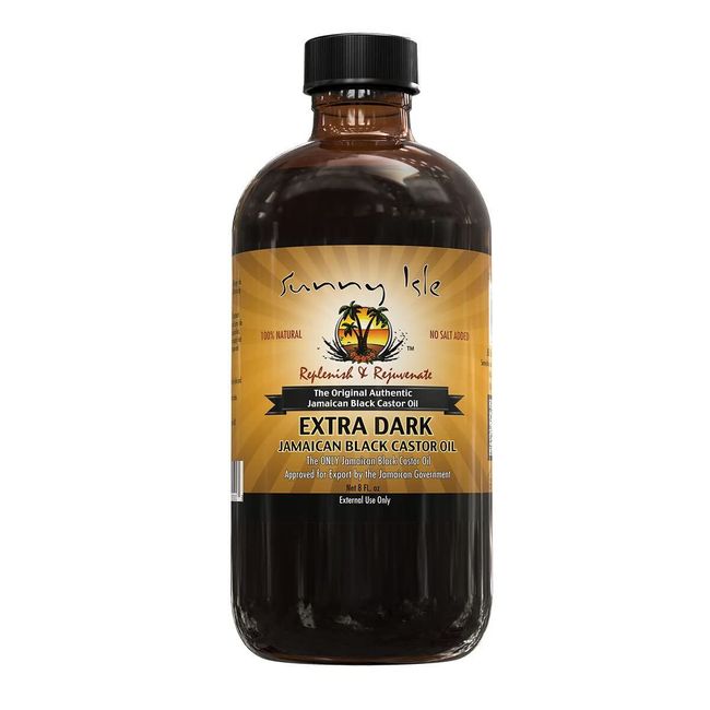 Sunny Isle Extra Dark Jamaican Black Castor Oil, 8 fl. oz.