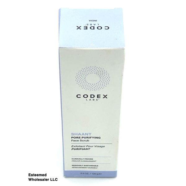 CODEX Labs Shaant Pore Purifying Face Scrub 3.5oz