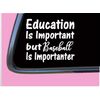Baseball Important TP107 vinyl 6" Decal Sticker pitcher glove