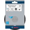 Bosch 1x PRO Backing Pad for Small Angle Grinders, X-Lock, Soft (Ø 125 mm, Professional Accessory Small Angle Grinder)
