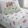 Bianca Transport Pure Single Fitted Sheet White