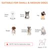 72" Slide-Adjust Freestanding Pet Gate for Small Dogs Indoor