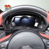 Carbon Dashboard Speedmeter Kit Frame Sticker Modified Trim For GR Supra 2019-22