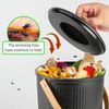 10 Pieces 6.7" Charcoal Filters for Kitchen Compost Bin Pail Replacement Filter