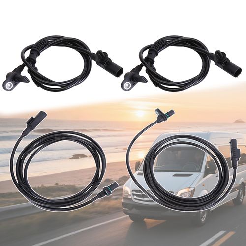 Slakerbe ABS Wheel Speed Sensor,Front Rear ABS Sensor Assembly 9065400317 9065400117 9065400217 Compatible for Benz Sprinter 2500 3500 Freightliner for Dodge Sprinter 2500 3500 2007-2009 3.0L 3.5L