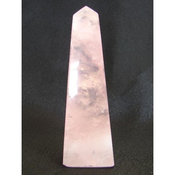 Feng Shui Import Rose Quartz Polished Point-3 inch