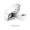 HONEY BEAR Cufflinks for Mens - Rectangle for Business Wedding Silver