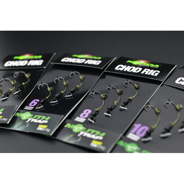 KORDA CHOD RIGS SHORT BARBLESS SIZE 10 - KCR027
