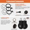 Home Gym Pulley System, Tricep Workout Pulley System for LAT Pulldown, Biceps...