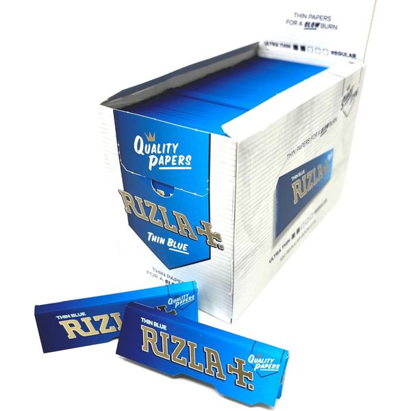 Rizla Regular Blue Rolling Paper Pack Of 20 Booklets