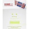 KENT Crystal Compact Action soft Toothbrush, Deep Cleaning Sensitive Teeth & Gum
