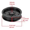 Deck Flat Idler Pulley for Snapper 771337 / 46" 54" Deck Flat Idler Pulley