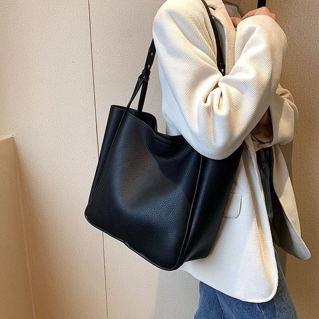 LEFTSIDE Big Silver Shoulder Bag for Women 2023 Korean Fashion Y2K