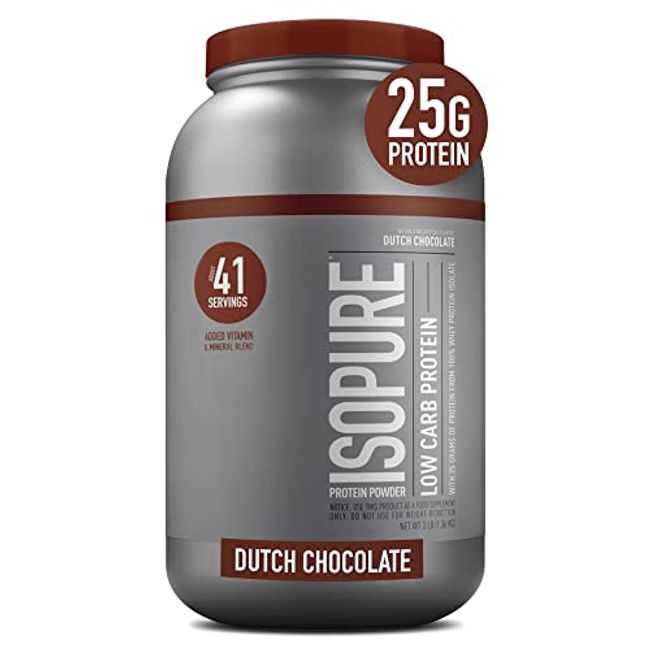 Isopure 20 Gram Protein  Supplements for muscle growth, Isopure