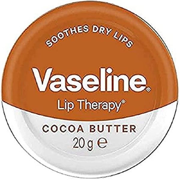 Vaseline Lip Therapy Cocoa Butter Tin, 20g