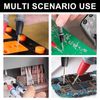 Aestustheri 1 Pair Multimeter Leads - 1000V / 10A, Compatible with Fluke, Digital Multimeter & Electrical Testing, 1M Length
