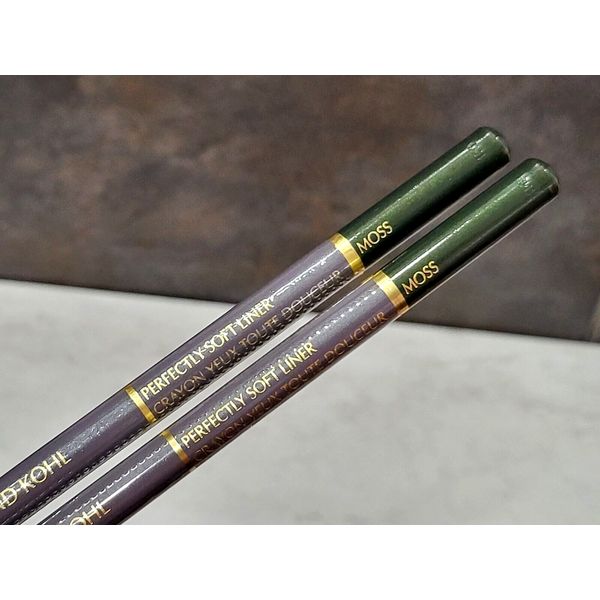 2X Loreal Le Grand Kohl Perfectly Soft Liner ~ Moss ~ full size, sealed eyeliner