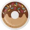 Trendware Donut Time Dessert Plates, 24 Count