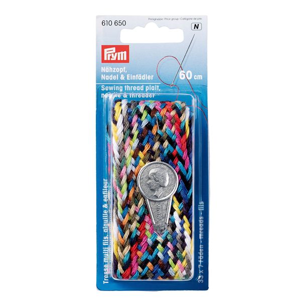 Prym Sewing Thread Plait, Polyester, Multicolour, One Size