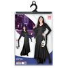 Widmann 01873 Hexe Morticia Costume, Black, L