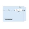 hisago with Window Envelopes (source Toll Vote Dot Printer for) 100 Sheets mf38