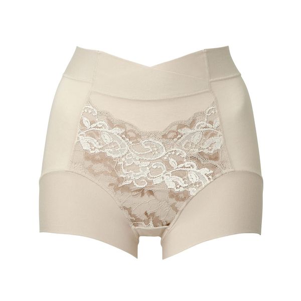 Bradelis New York Women's Shapewear Shorts, Cotton Blend Fit Lace Shorts, buttercream