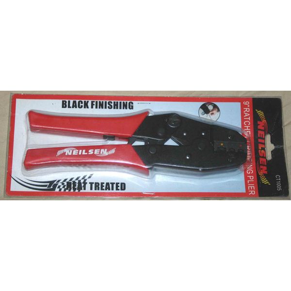 Neilsen CT1005 9" Ratchet Crimping Plier