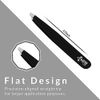 Spire Tools ® Professional Eyebrow Tweezers Slant Tip | Tweezers for Facial Hair Women Precision Hair Tweezers Ideal for Men & Women, Stainless Steel for Plucking Chin Facial Hair