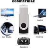 KOOTION USB 2.0 Pen Drive - Bulk 8GB Memory Stick, 20 PCs - Black