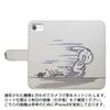 AQUOS sense9 SH-M29A Compatible Smartphone Case Notebook Type Rabbit Turtle Dash Rabbit Turtle Aesop Wow (s-435)