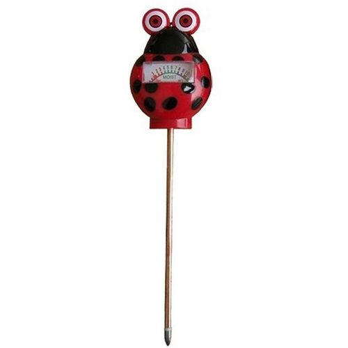 Simply Conserve AM Conservation Group Ladybug Indoor & Outdoor Soil Moisture Meter - Ladybug Themed Moisture Meter for Plants with Easy-to-Read Dial