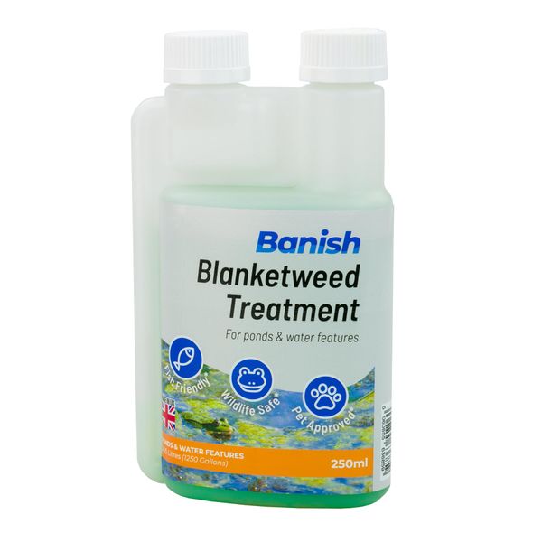 Banish Blanketweed 250ml Pond Water Treatment Natural String Algae Remover