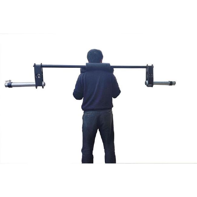 Squat Front Bar Assist Bar Safety Handle Center of Gravity, 1 Squat Bar