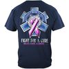 Erazor Bits EMS T-Shirt Race for A Cure Medium Navy