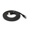 Buhbo 10 ft CAT7 Flat Ethernet Cable Shielded STP Network Snagless Cable RJ45 Cat 7