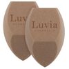 Makeup Sponge Set in Diamond Shape - Luvia Cosmetics - Makeup Blender Elegance Coffee