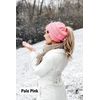 Messy Womens Winter Knit Hat Beanie Tail - Burgundy