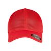Flexfit Unisex 360 OMNIMESH Cap Baseballkappe, red, S/M