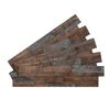 Rustic Grove Wood Panels (Blended Brown)
