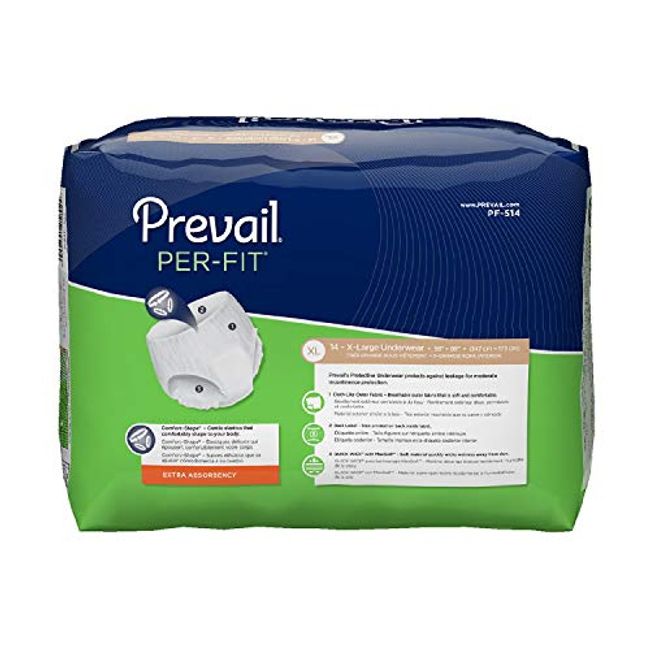 Prevail per-fit underwear (Large)* - health and beauty - by owner