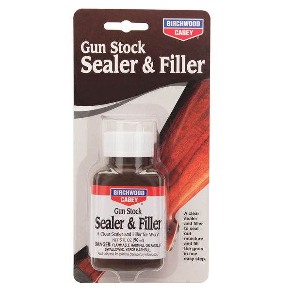 BW Casey Gun Stock Clear Sealer & Filler 3 oz