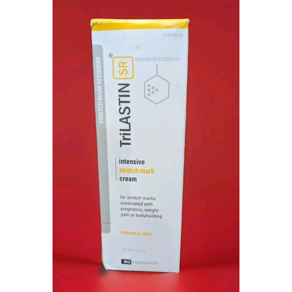 TriLASTIN-SR Intensive Stretch Mark Cream 5.5 oz. | Scar Cream Sealed Exp 7/25