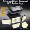 270LED Solar Power PIR Motion Sensor Light Outdoor Security Garden Waterproof