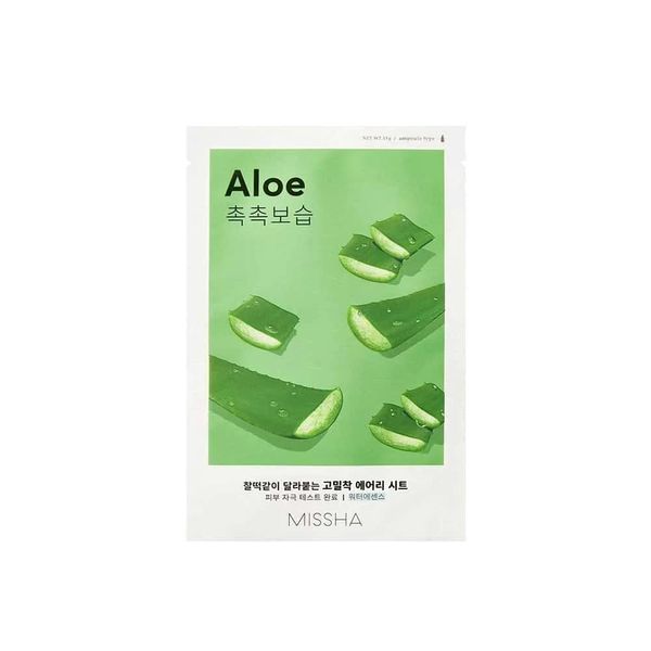 MISSHA Airy Fit Sheet Mask (Aloe), 19 ml