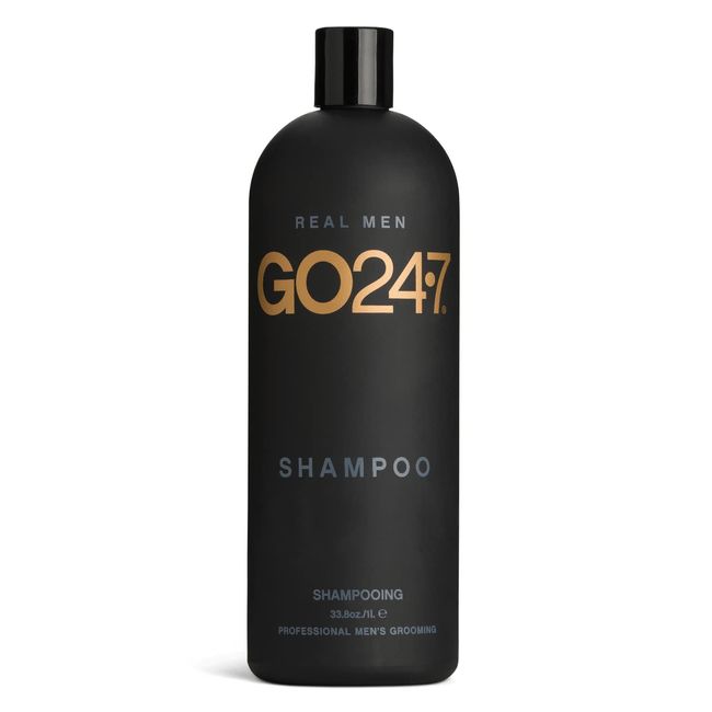 GO247 Shampoo - Men's Daily Shampoo, 33.8 Fl Oz